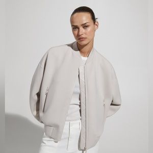 Massimo dutti bomber jacket